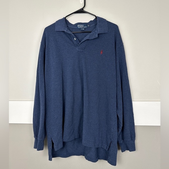 Made in U.S.A. Polo by Ralph Lauren Long Sleeve 100% Cotton Size XL - Picture 1 of 4